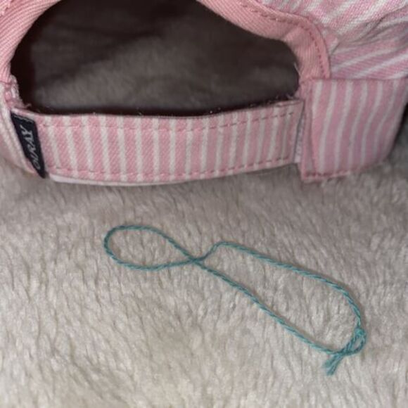 Vtg PINK Great Smoky Mountains Railway Railroad Conductor Train Engineer Hat - Picture 5 of 10